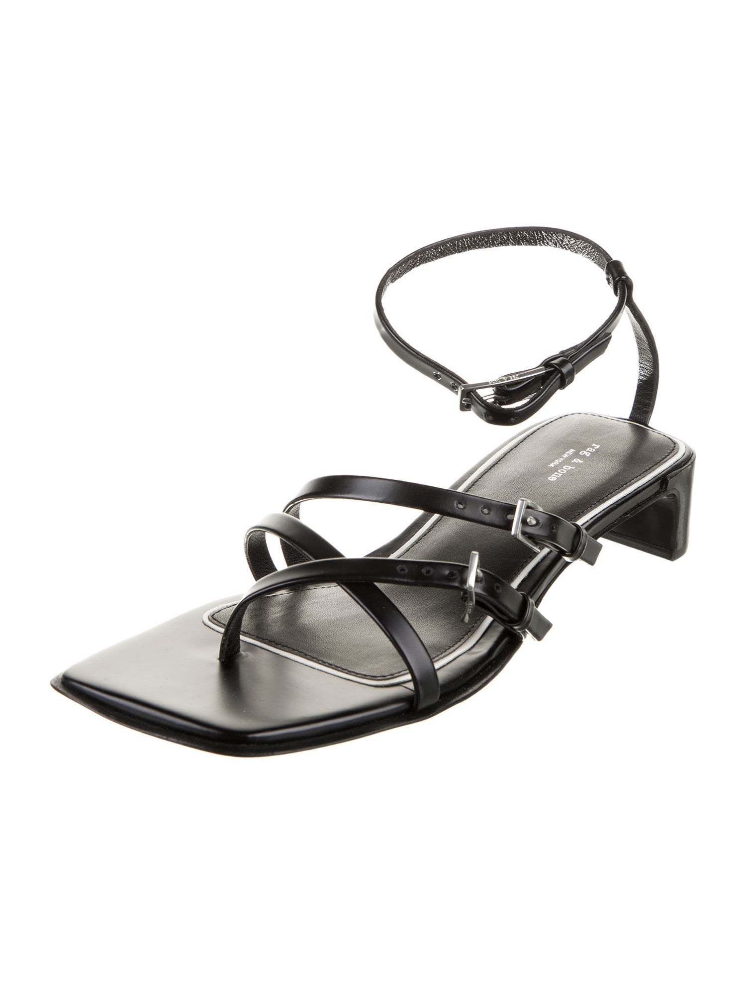 Rag & Bone Leather Slingback Sandals